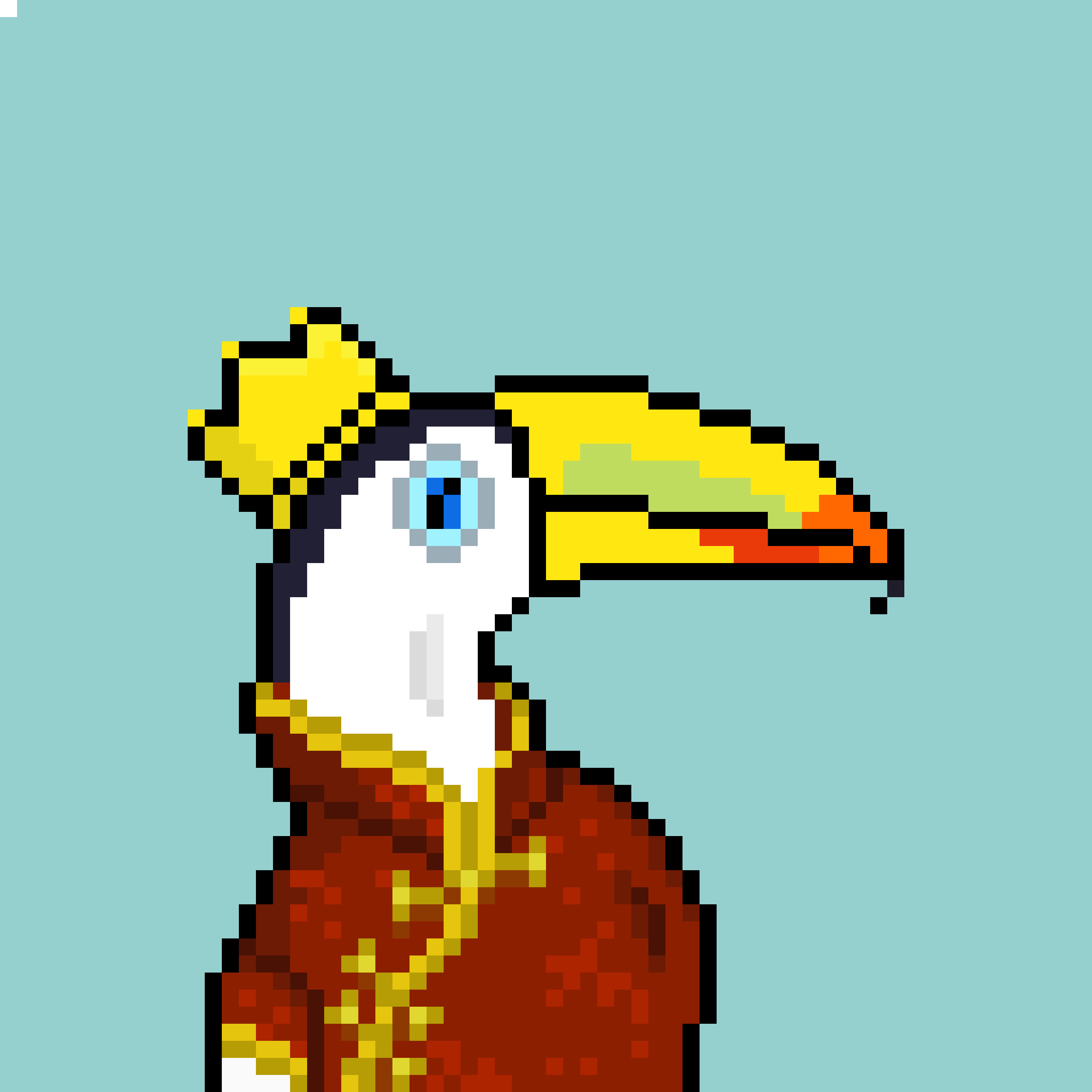 Mint Details Toucan